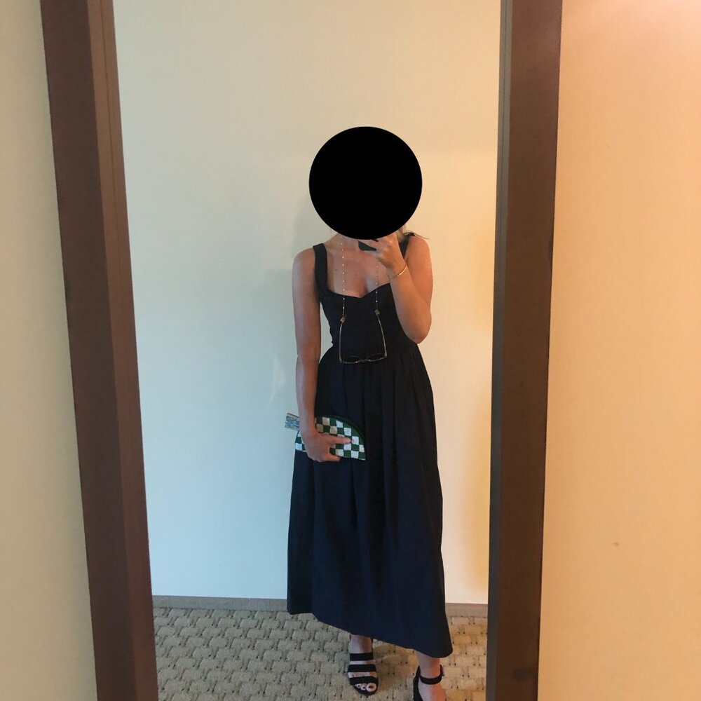 NWT Rebecca Taylor Sleeveless midi dress